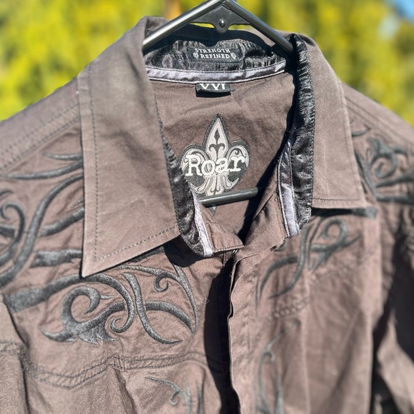 Mens XXL BUCKLE ROAR LONG SLEEVED SHIRT GREAT CONDITION - Picture 4 of 6